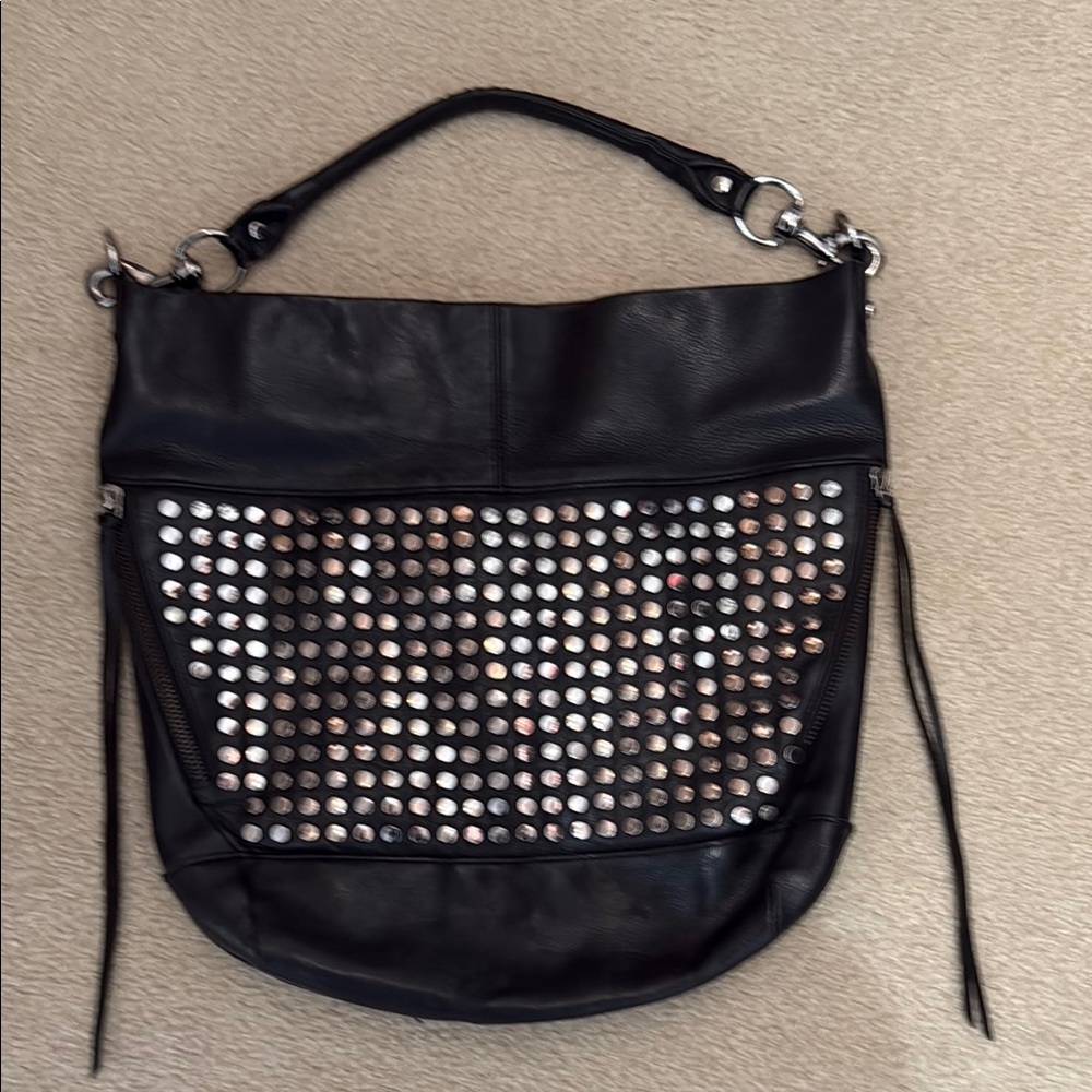 Rebecca Minkoff Black Studded Women's Bag